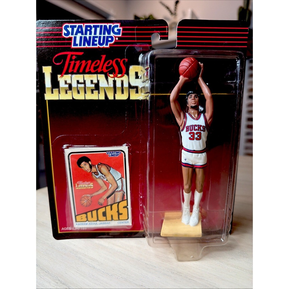 1995 Starting Lineup Timeless Legends Kareem Abdul-Jabbar Bucks/ Lakers Figure‎